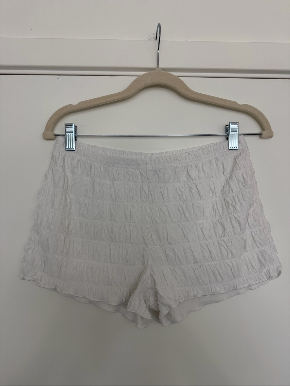 Women's White SHEIN Layered Shorts